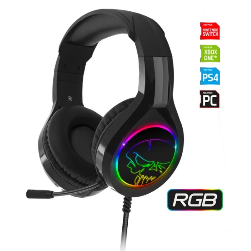 Fejhallgató PRO-H8 RGB DARK