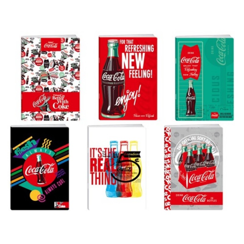 Füzet Bestbuy A/5 50 lap Vonalas Coca-Cola