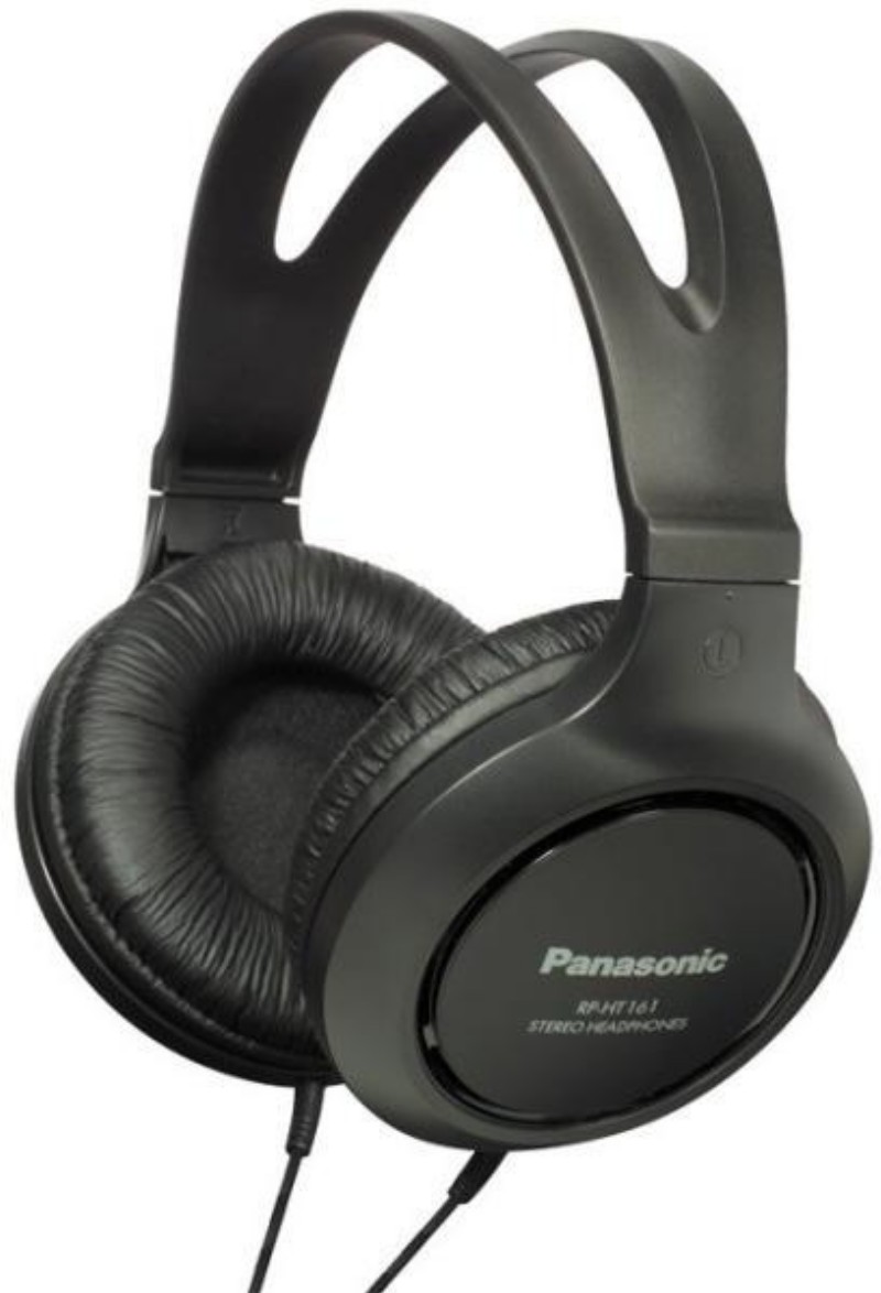 Fejhallgató Panasonic RP-HT161E-K fekete