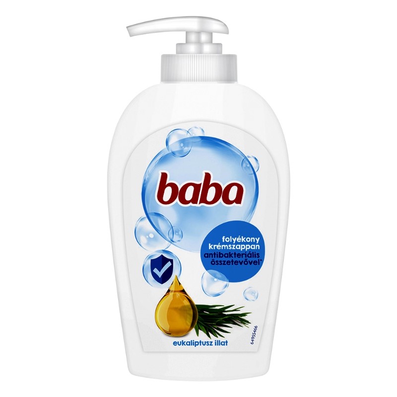 Folyékony szappan Baba 250ml Antibakteriális Eukaliptusz