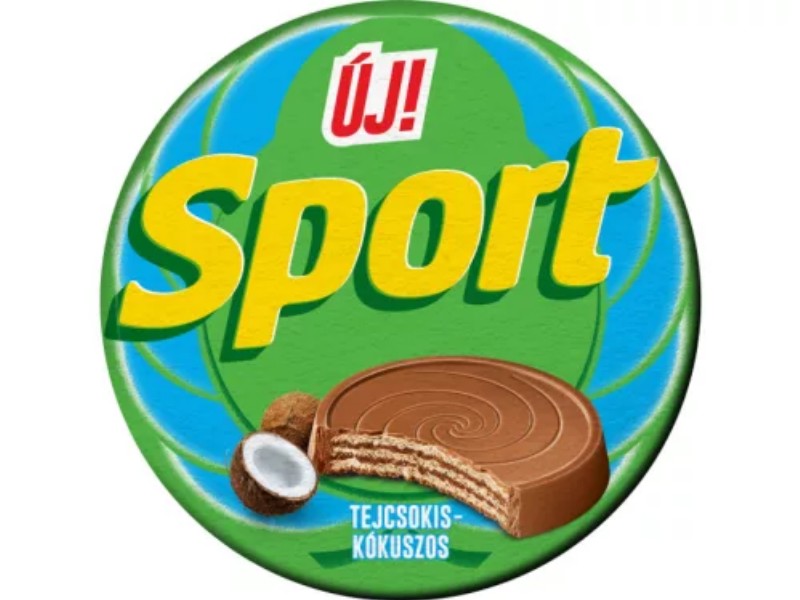 Csoki Sport 30g Érem Ostya Kókuszos
