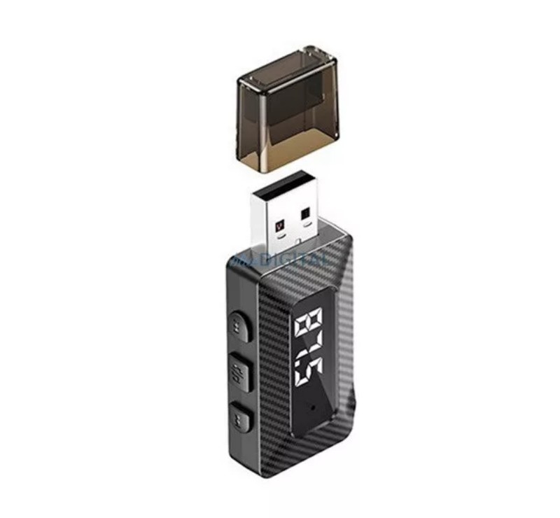 XO BCC16 bluetooth FM transmitter 3.5mm jack aljzat (USB, v5.3, mikrofon, microSD kártyaolvasó) FEKETE