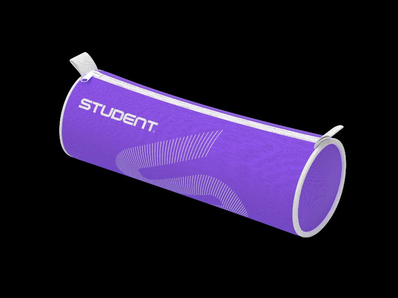 Tolltartó Student henger Lila-Fehér