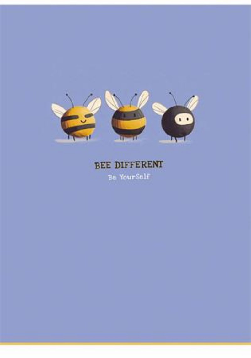 Füzet Shkolyaryk A/4 Vonalas 80 lap Bee Different