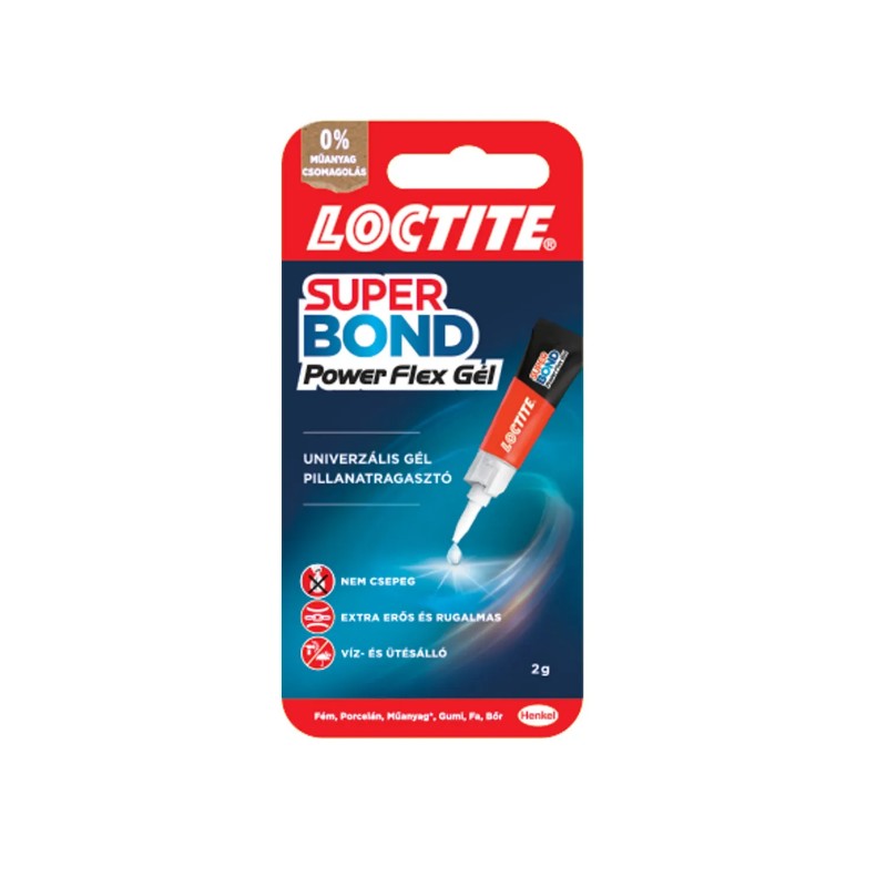Pillanatragasztó Loctite gél 2g