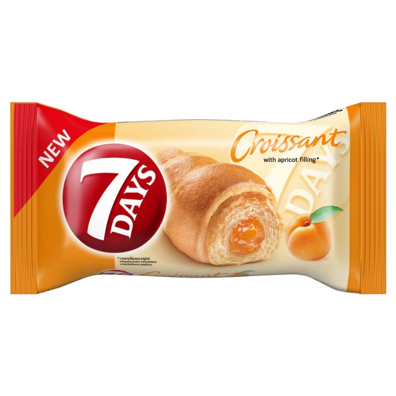 Croissant 7Days 60g Apricot