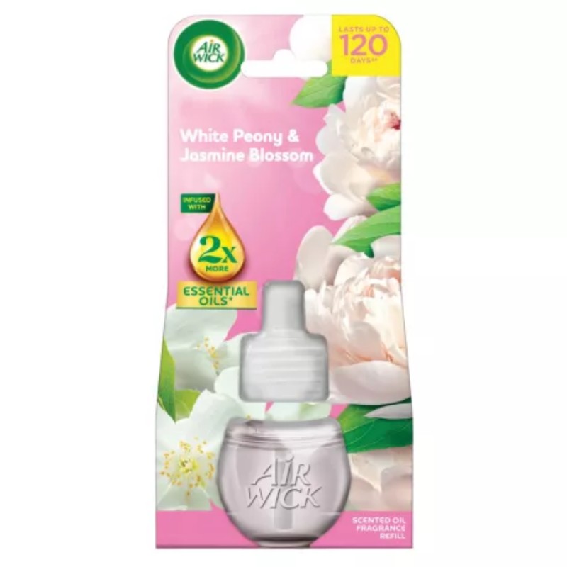 Légfrissítő Airwick elektromos utántöltő 19ml Peony & Jasmine