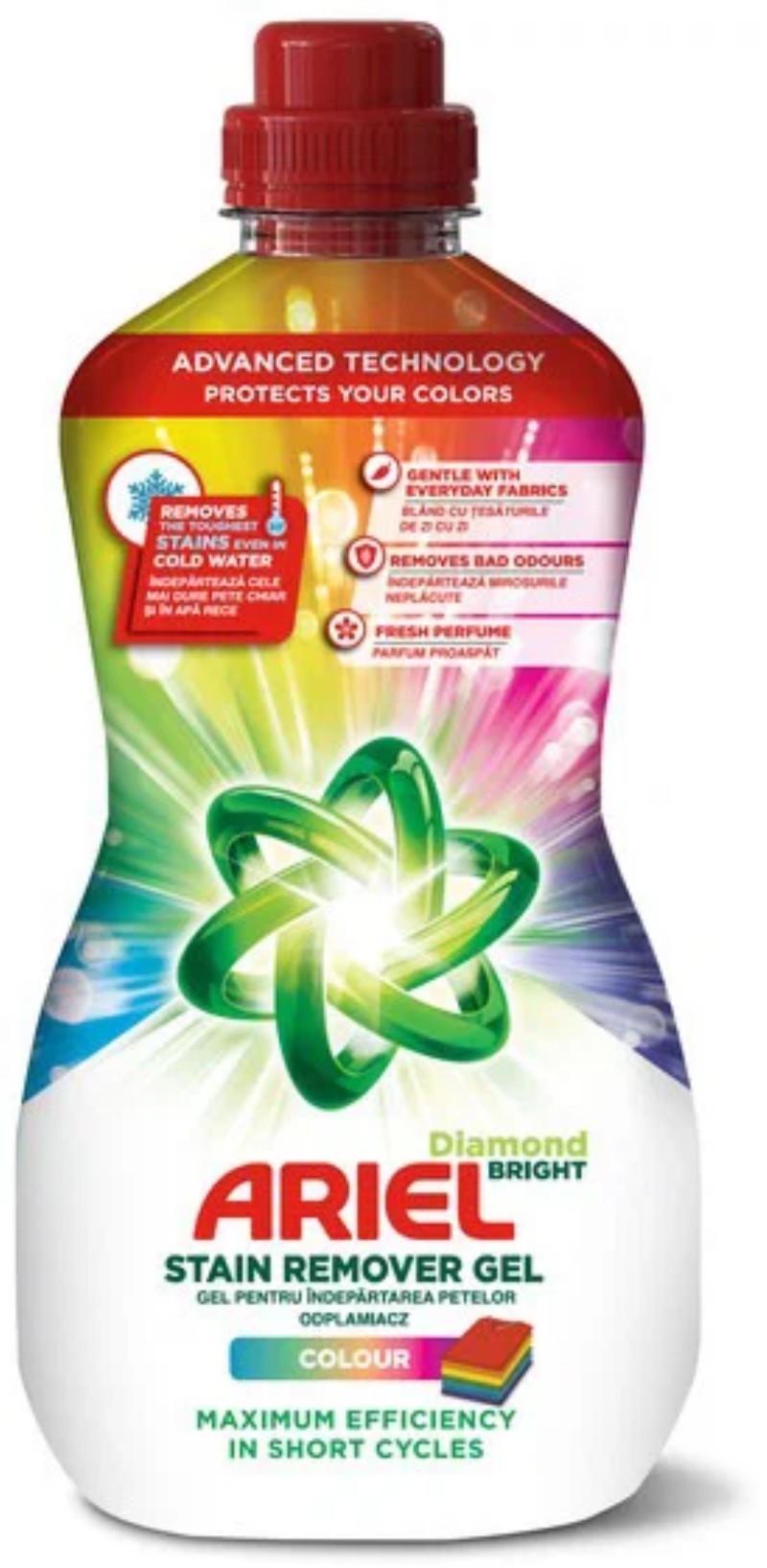 Folyékony mosószer Ariel 950ml Color Diamond Bright