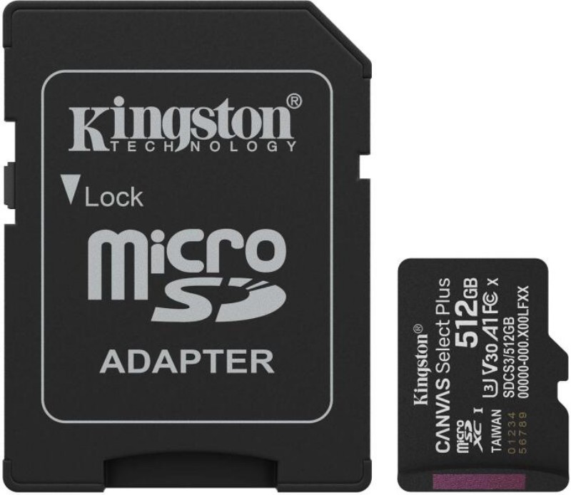 Kingston Canvas Select Plus 512GB (SDCS3/512GB)