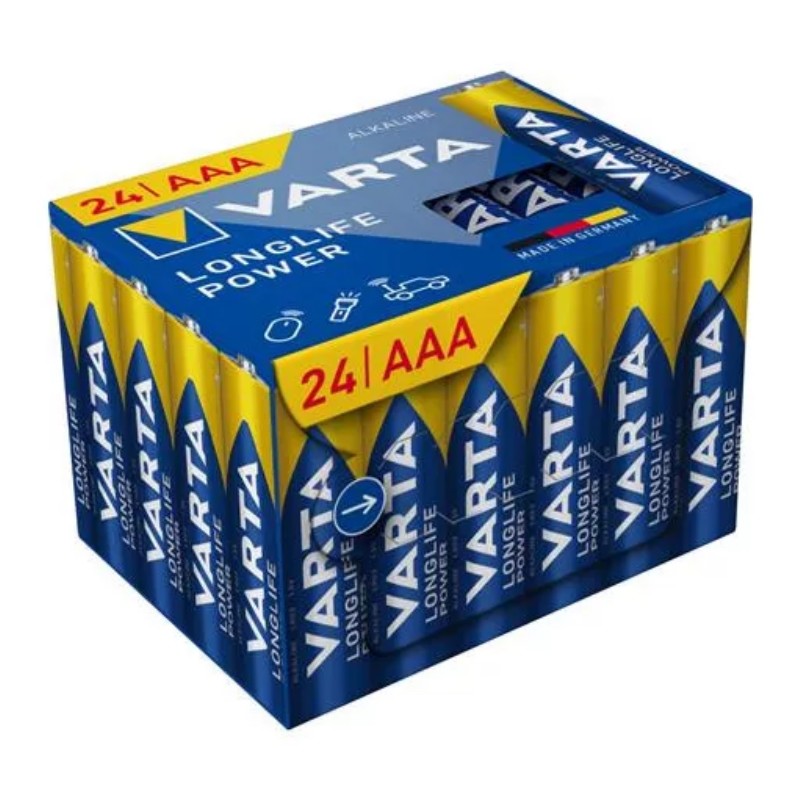 Elem Varta AAA Longlife Power 24db/csomag
