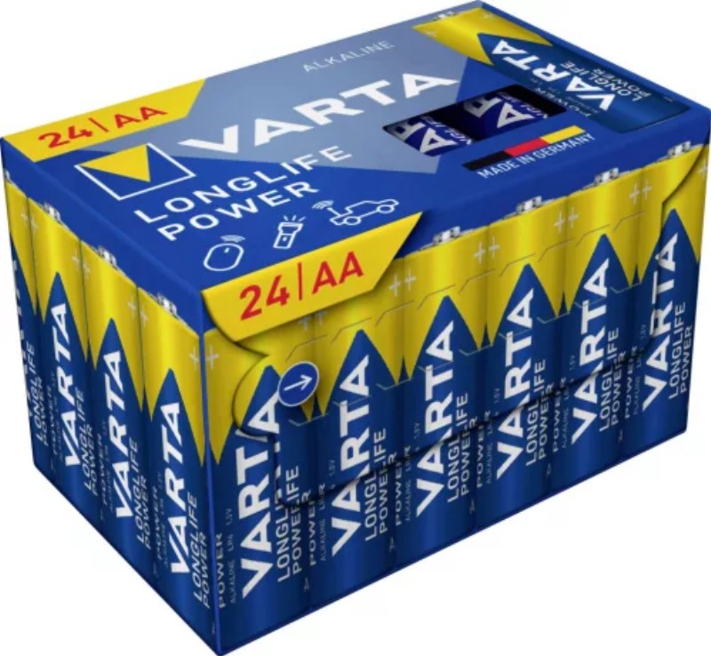 Elem Varta AA Longlife Power 24db/csomag