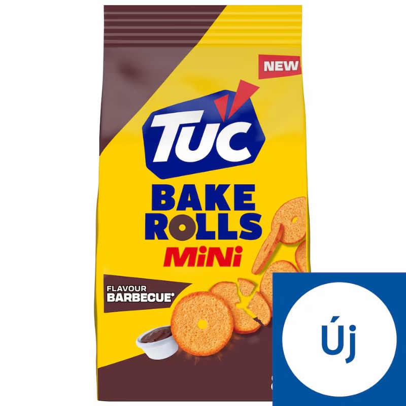 Bake Rolls Mini 80g Barbecue