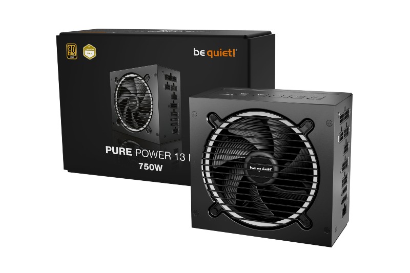 Be quiet 750W 80+ Gold Pure power 13 m