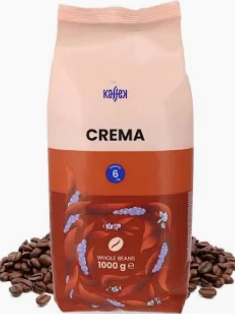Kávé KaffeK szemes 1Kg Crema