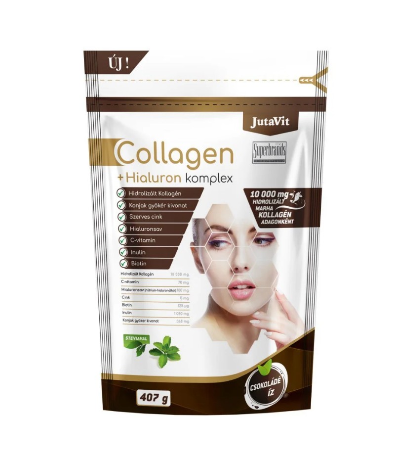 Vitamin JutaVit Collagen+Hialuron Komplex 400g Csokoládé