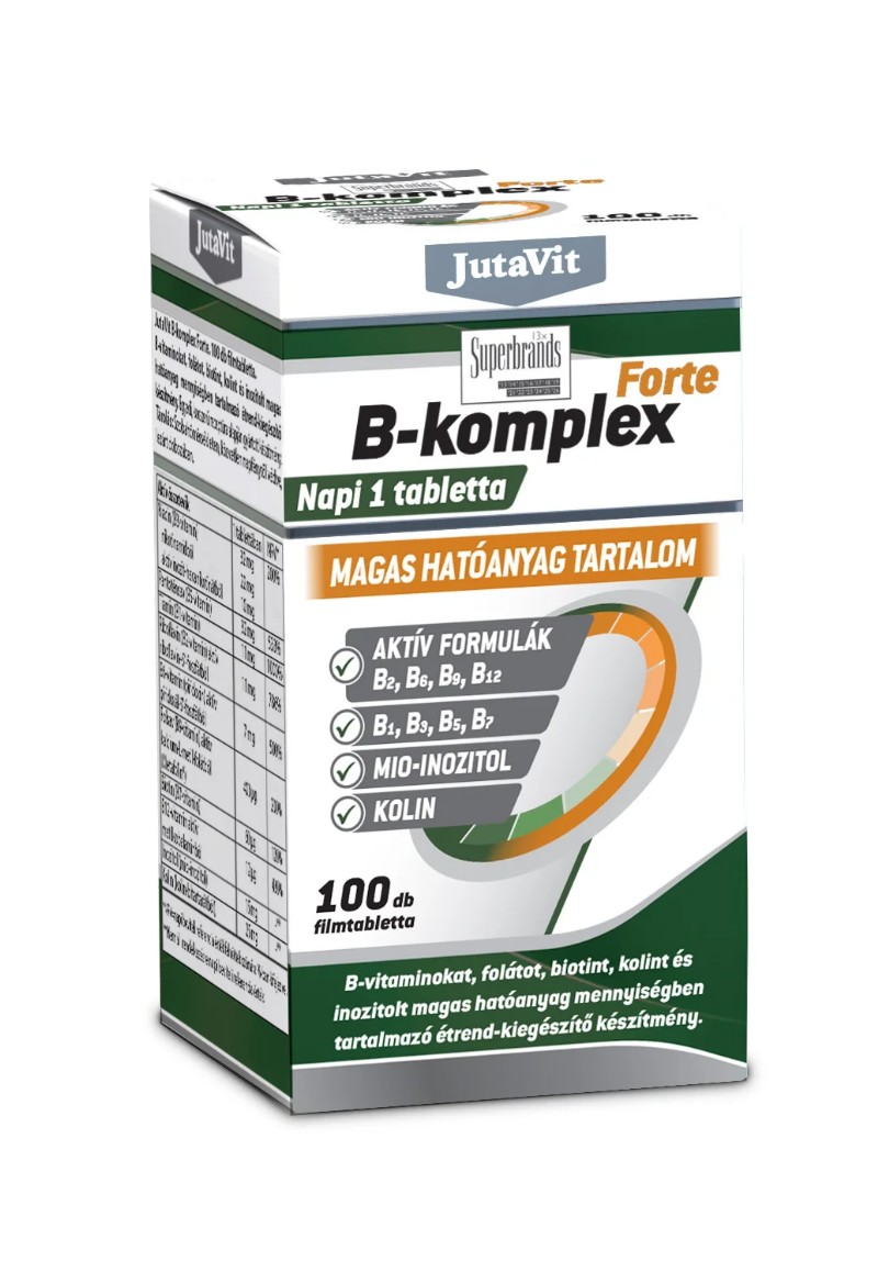 Vitamin JutaVit B-komplex Forte 100db
