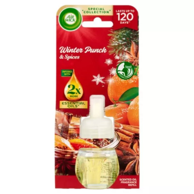 Légfrissítő Airwick elektromos utántöltő 19ml Winter Punch
