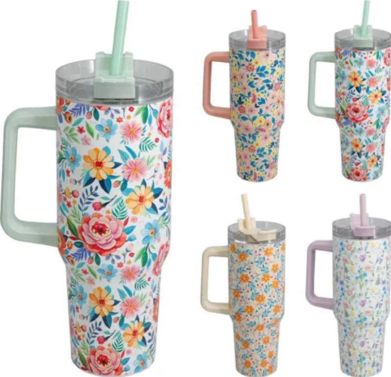 Kulacs Excellent Houseware 1,2L Szívószállal Több minta