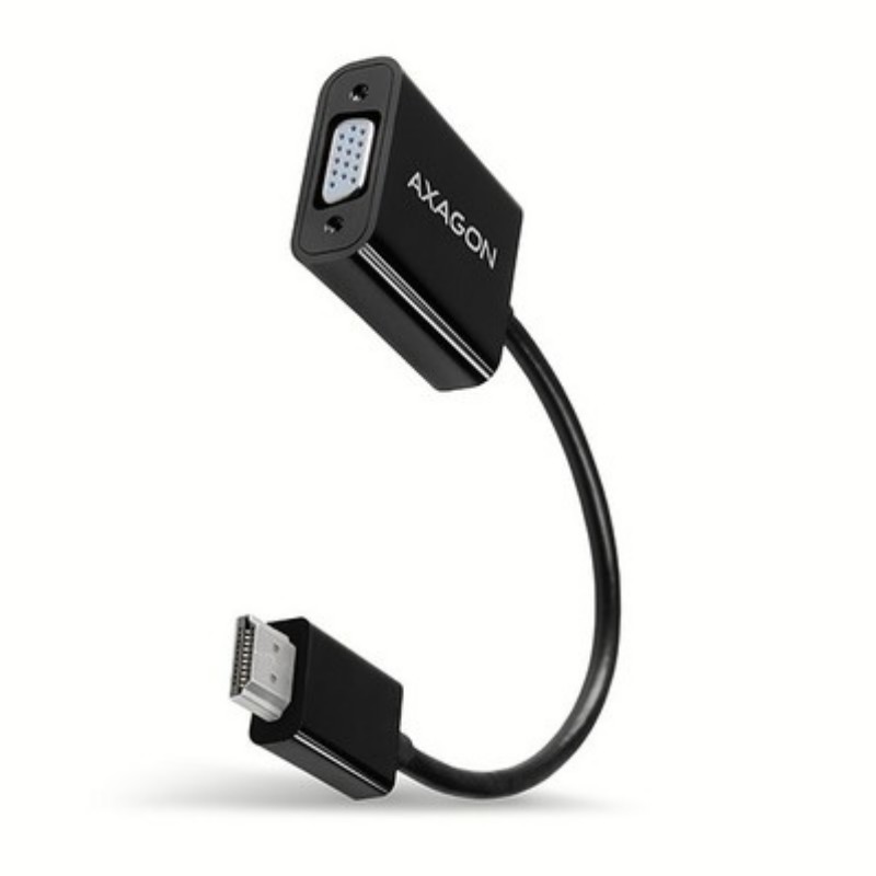 Adapter Axagon HDMI to VGA adapter 17cm