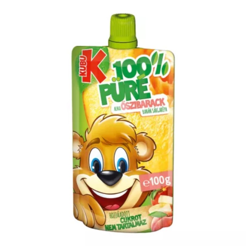Püré Kubu 100 g Őszibarack