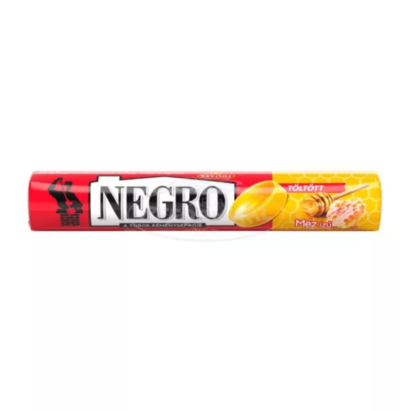 Cukorka Negro Stick 33,5g Méz