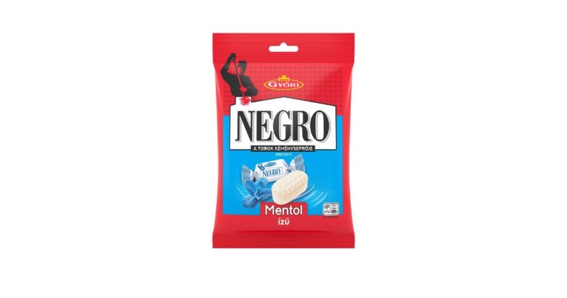 Cukorka Negro 63g Mentol