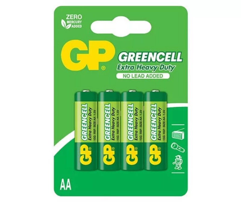 Elem GP R6P AA Greencell 4db/csomag