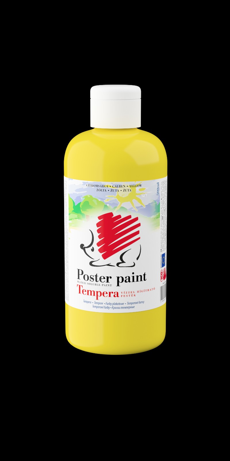 Tempera Ico Süni 500ml Sárga