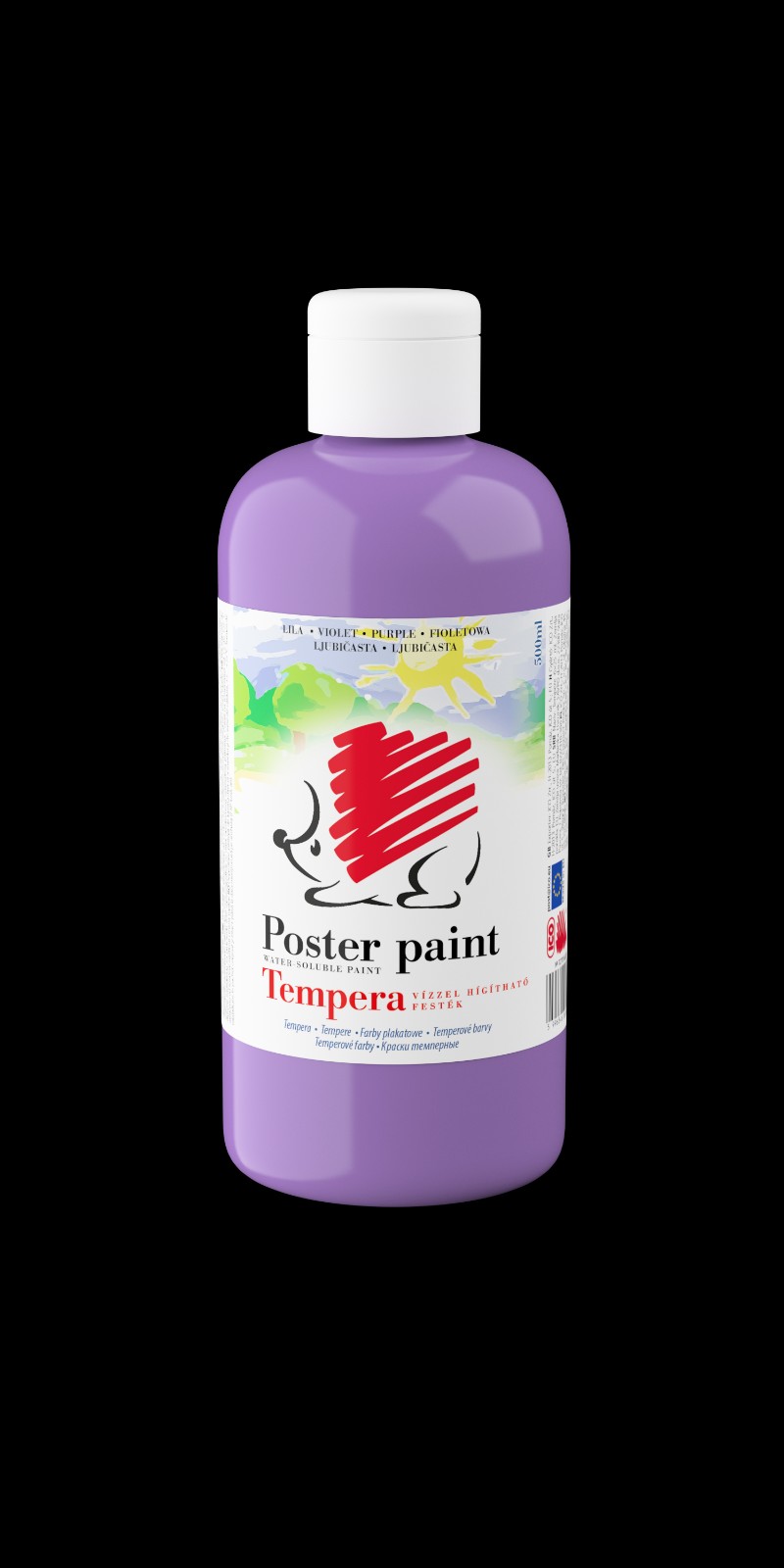 Tempera Ico Süni 500ml Lila