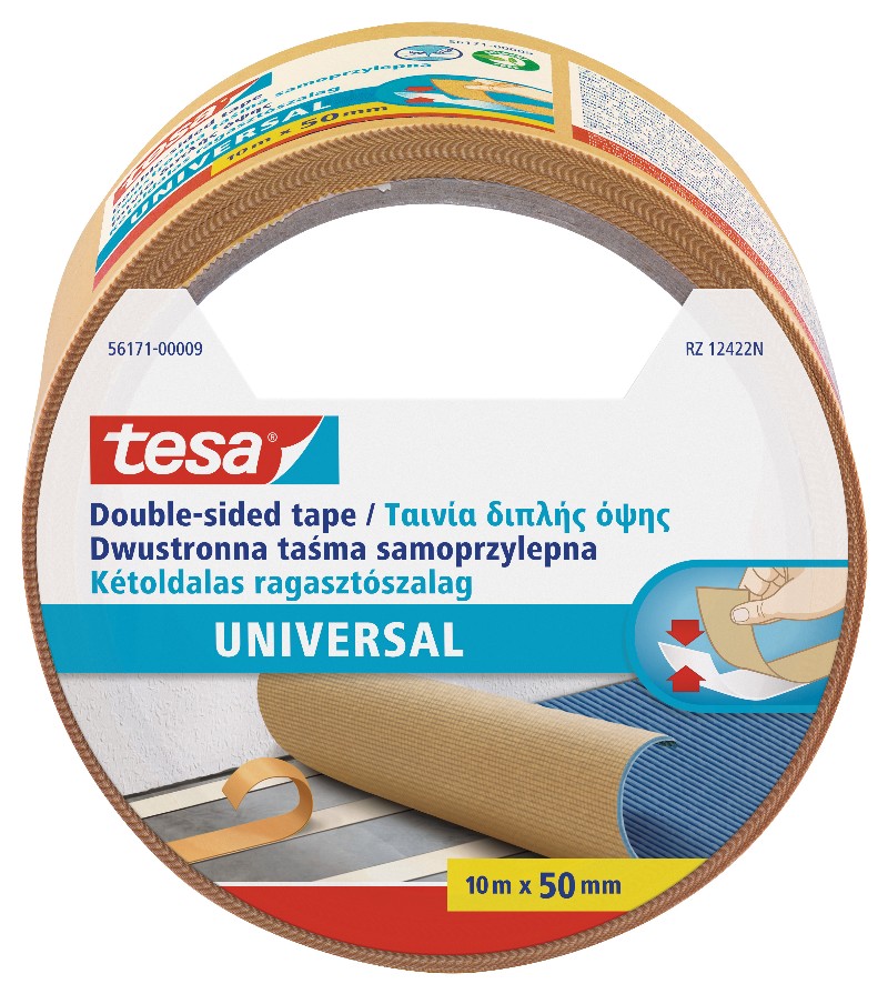 Ragasztószalag Tesa kétoldalas 50mm x 10m PP 56171