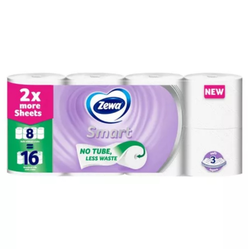 Eü. papír Zewa 8 tekercs Smart