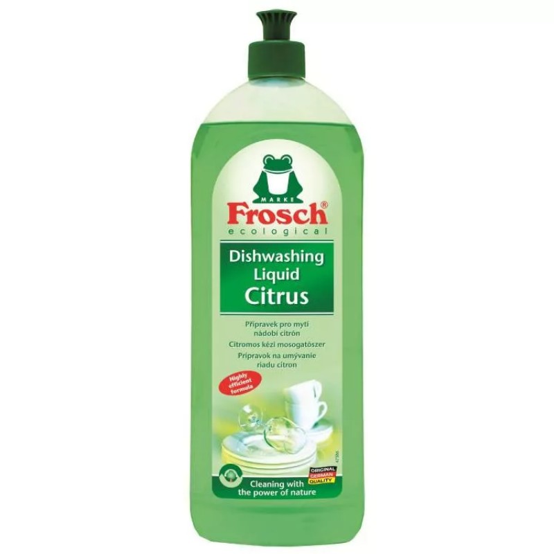 Mosogatószer Frosch 750ml Zöld Citrom